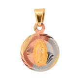 Medalla unisex en oro 10K